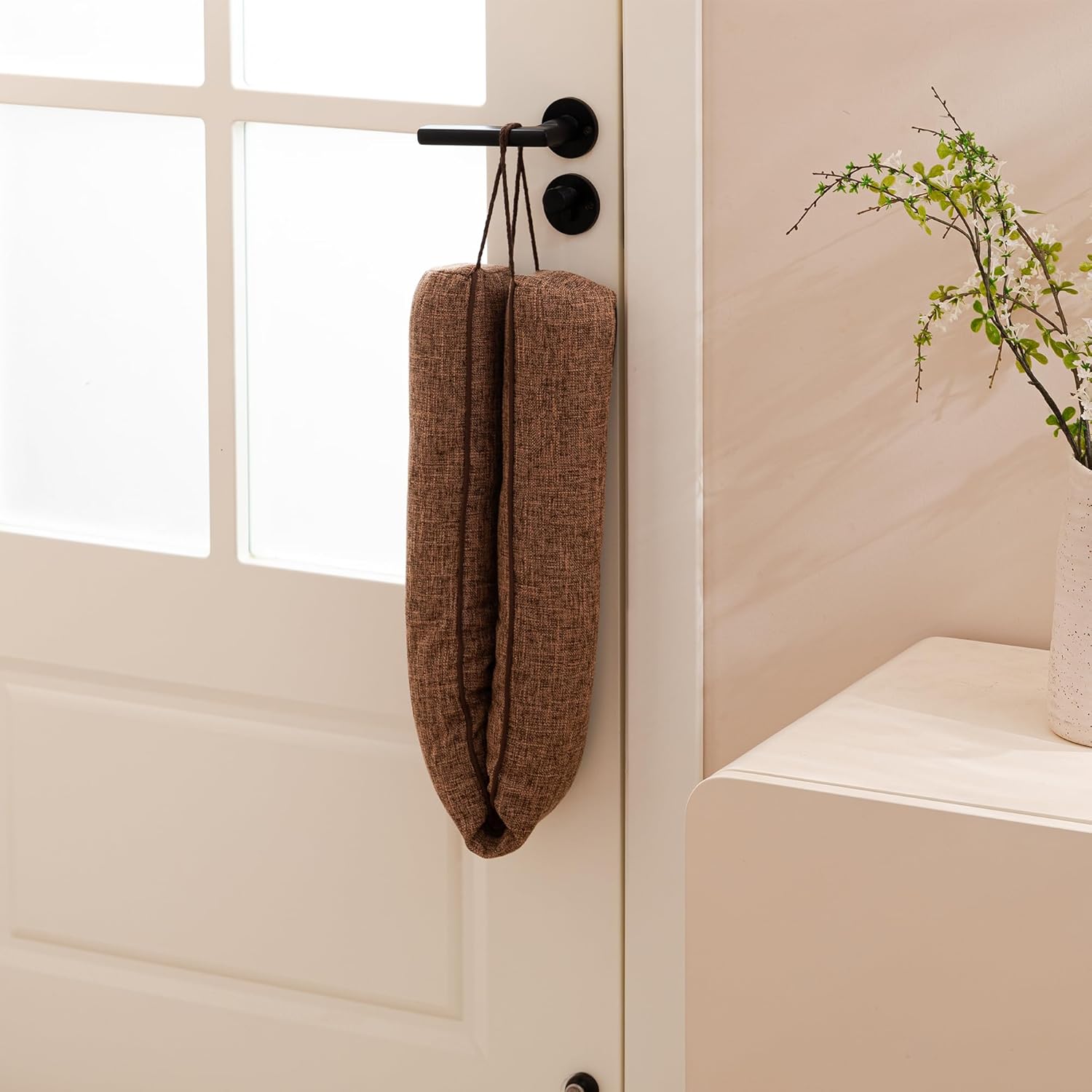 Sunolga 38 Inch Heavy Duty Draft Stopper Brown