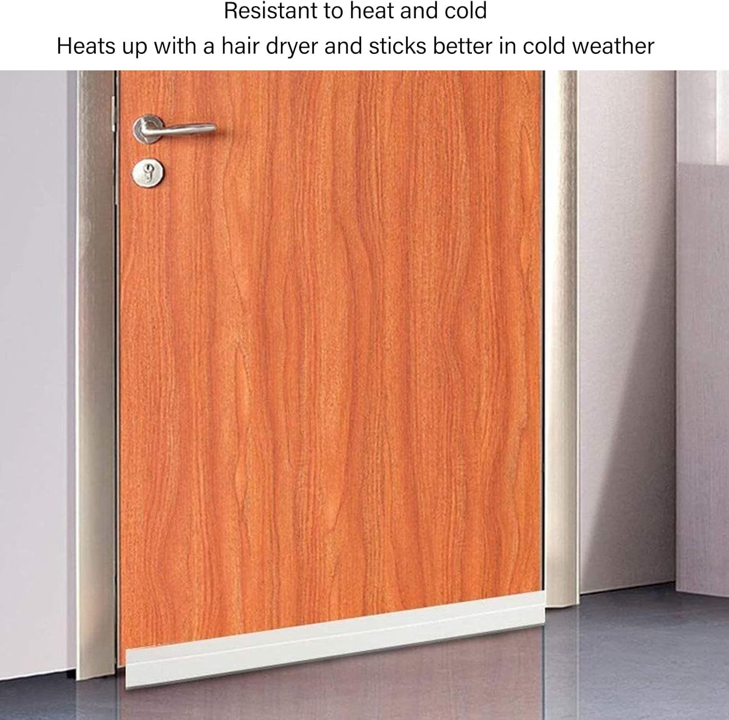 Weather Stripping Adhesive Door Sweep Draft Stopper Noise Insulation Sealing Strip