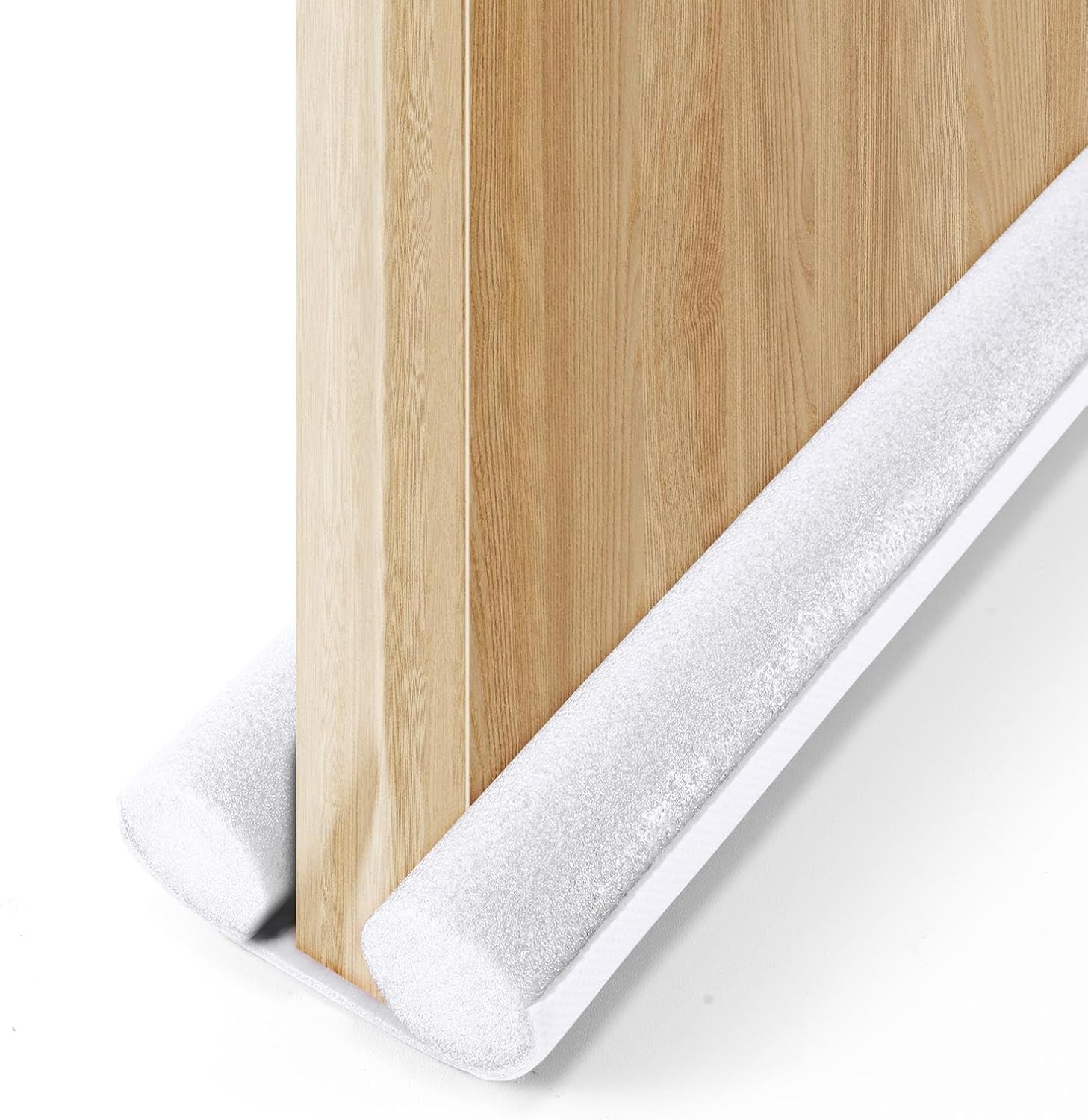Adjustable Door Draft Stopper for Bottom of Door 366 Inch White