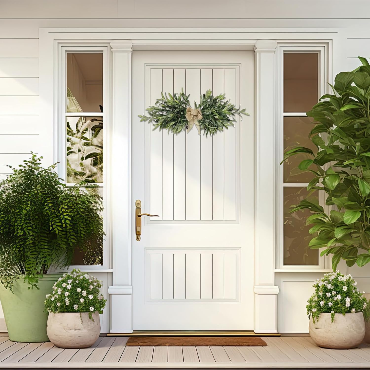 Floral Swag 24 Artificial Olive Greenery for Wedding Decor