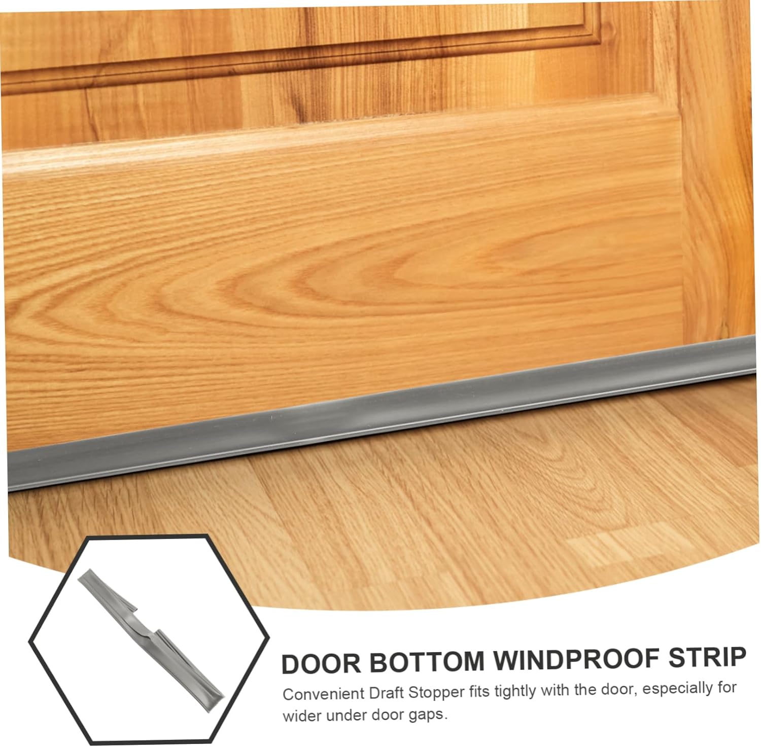 STOBAZA Door Draft Stopper Windproof Sealing Strip for Kitchen Dorm Home Noise Blocker