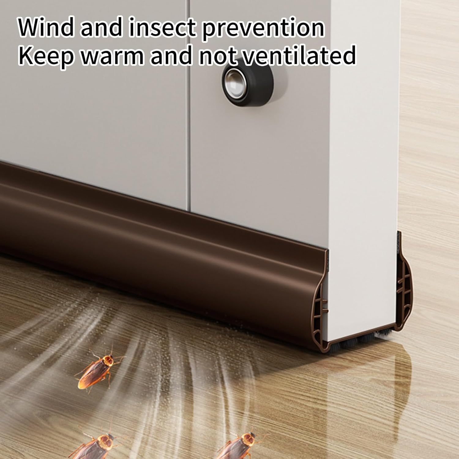 Shurhome Door Draft Stopper Noise Blocker