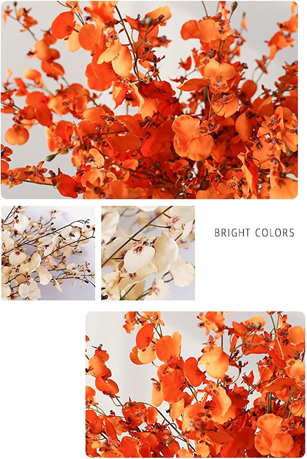 Faux Flower Dancing Orchid Artificial Flower Decor