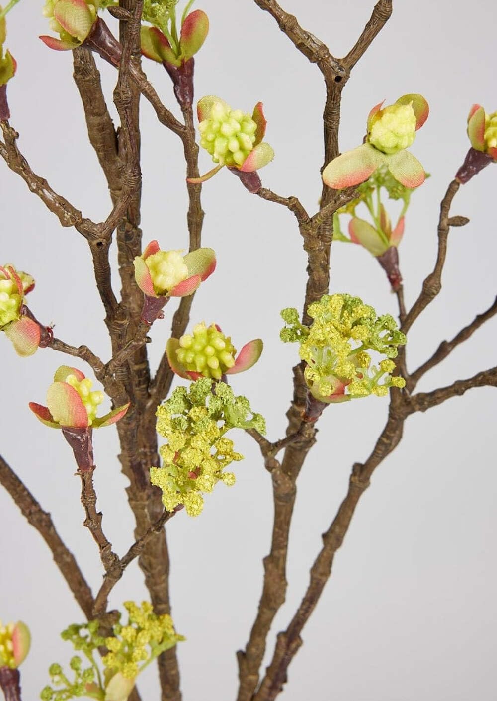 Artificial Budding Flower Branch 42 Inches Tall