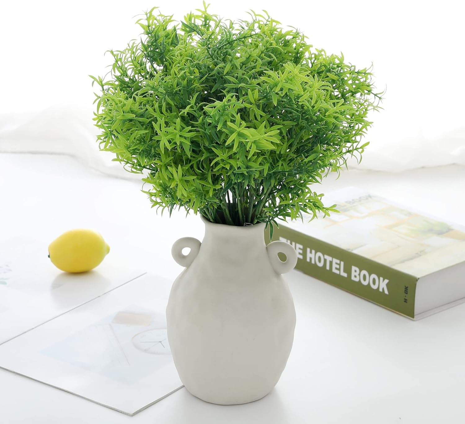 Grand Verde Asparagus Artificial Plants Set of 10