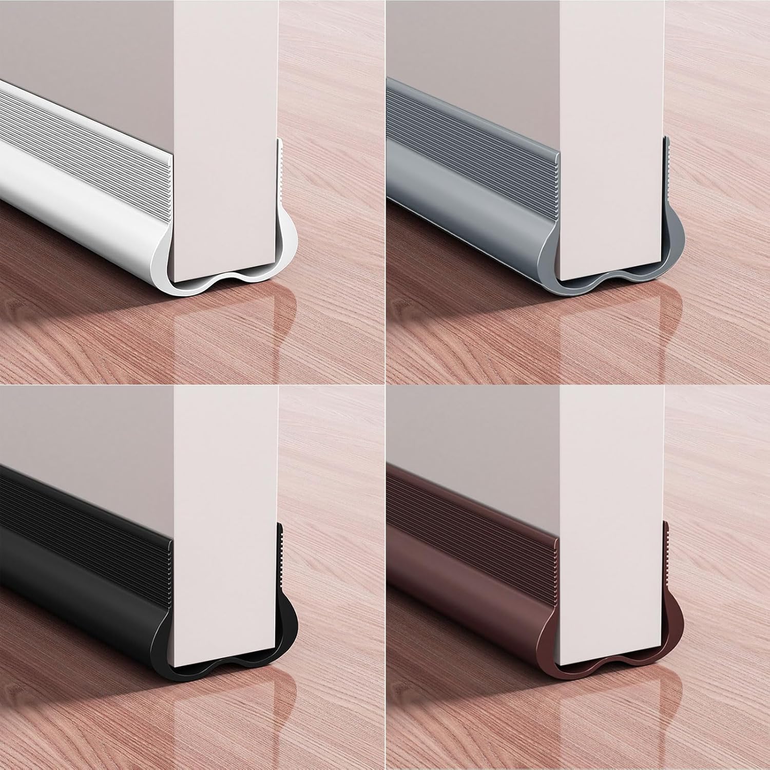 Soundproof Door Draft Stopper PVC Seal for Noise Reduction and Insulation
