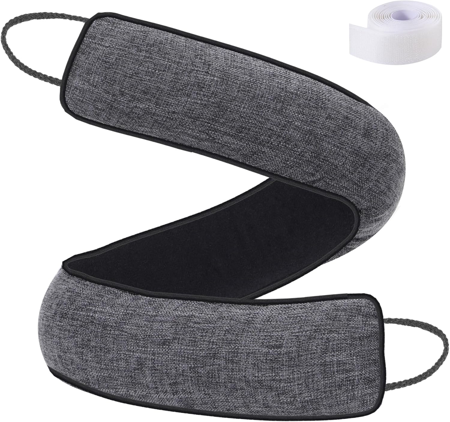UUYUUY Door Draft Stopper Drak Grey 38 Inch All-Season Gap Filler
