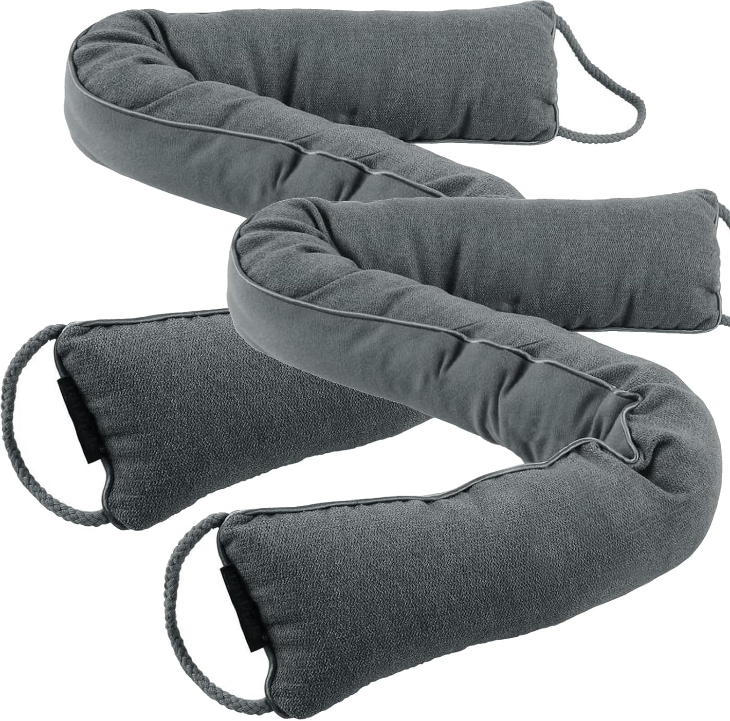 2Pack 36 Inch Door Draft Stopper with Glass Beads