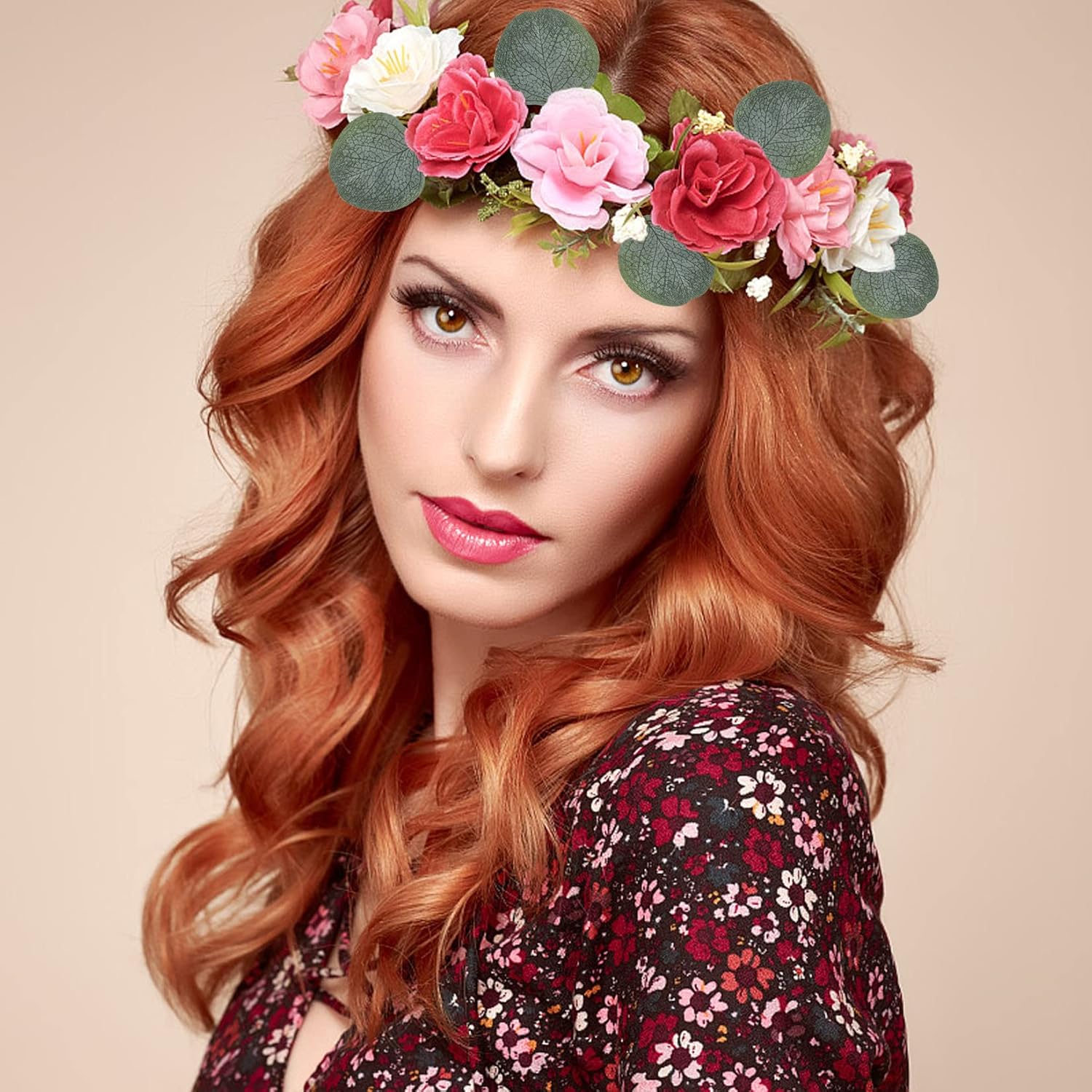 Meiliy 300pcs Eucalyptus Leaves Artificial Greenery for DIY Wreaths and Decorations