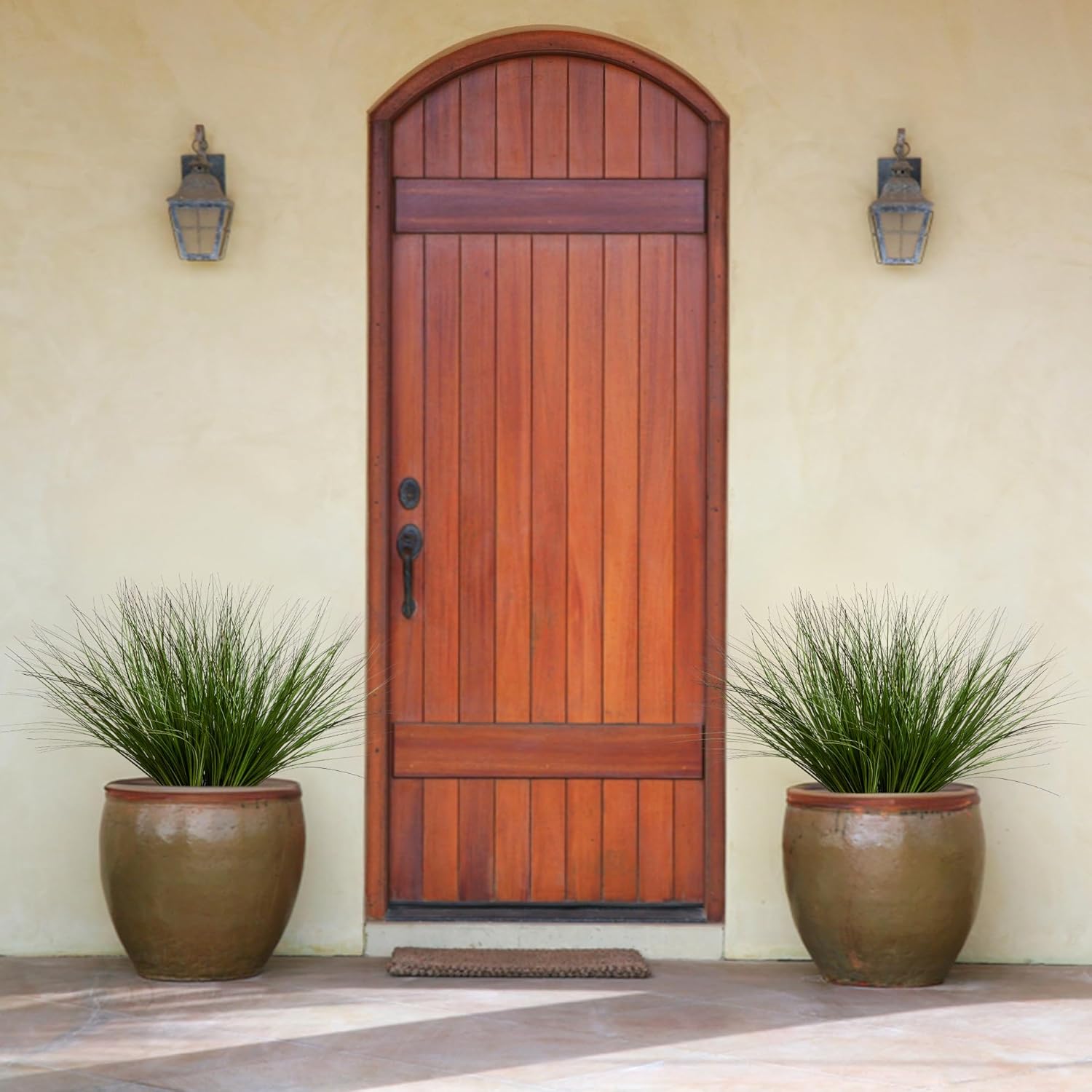 48PCS Artificial Wheat Grass Plants for Indoor and Outdoor Decor