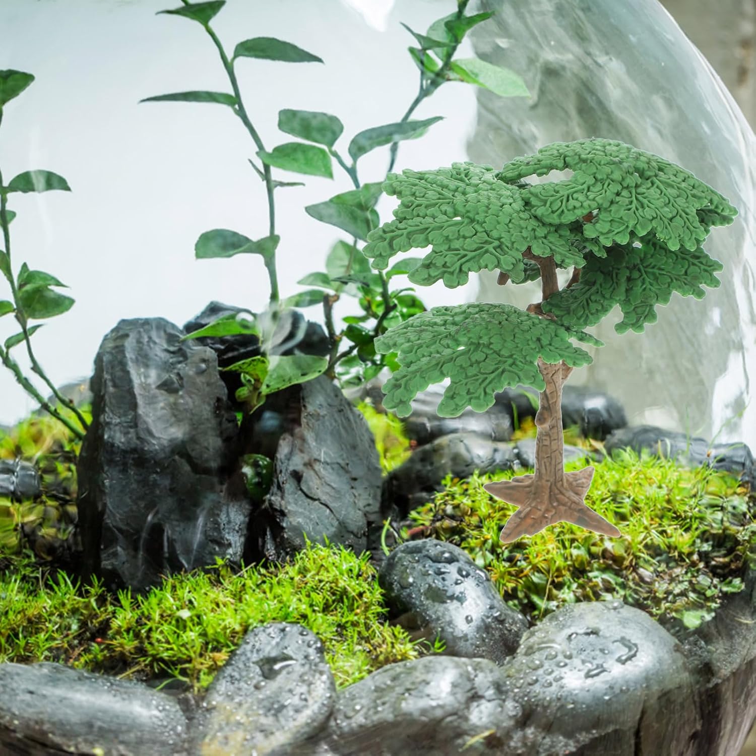 DOITOOL 3Pcs Fake Trees for DIY Scenery Diorama