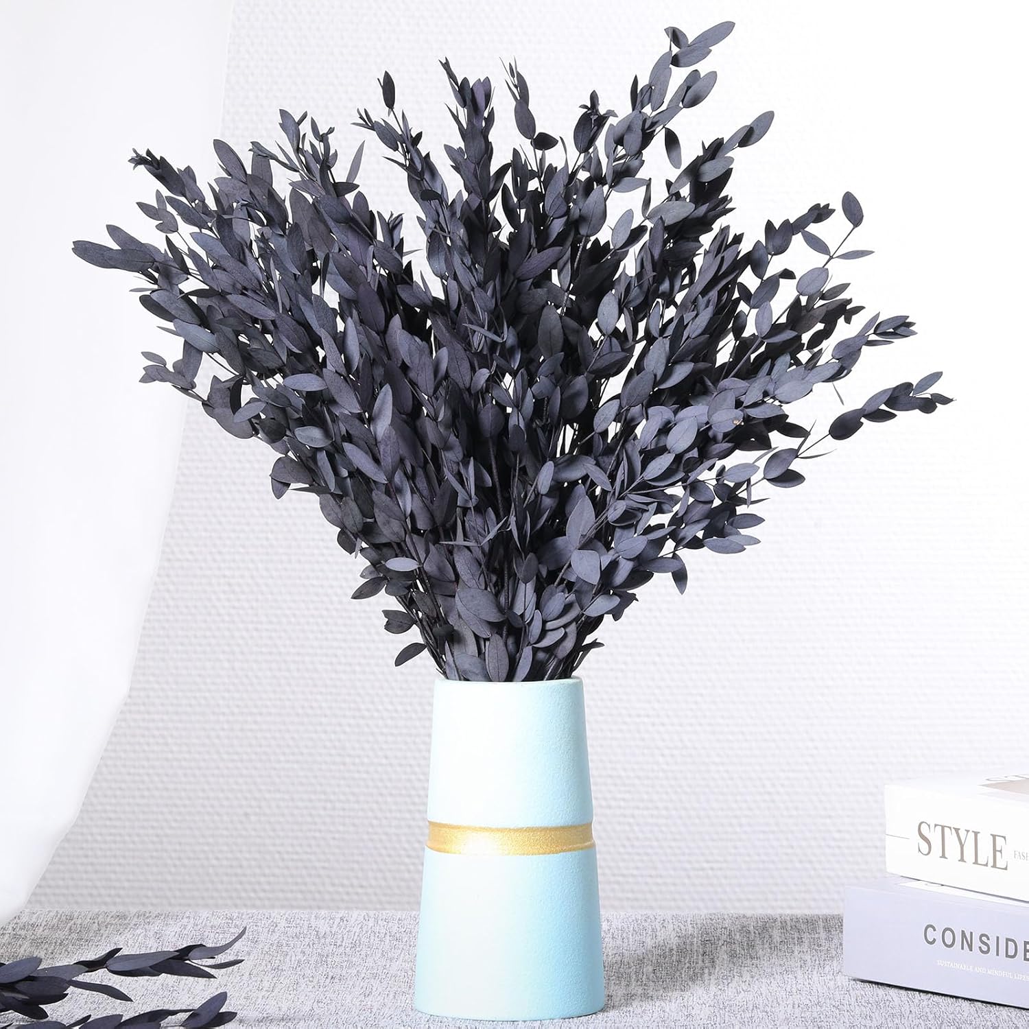 Skalago Dried Eucalyptus Leaves Garlands for Home Decor