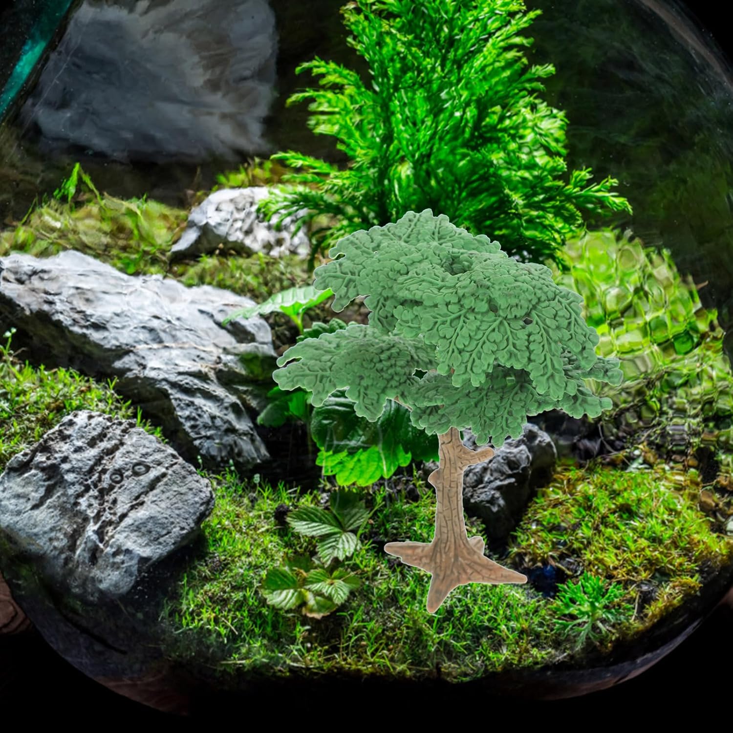 DOITOOL 3Pcs Fake Trees for DIY Scenery Diorama