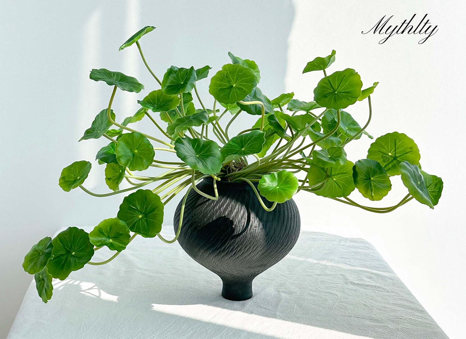 3pcs Small Fake Lotus Plants with Roots and Leaves for Home Office Table Decor