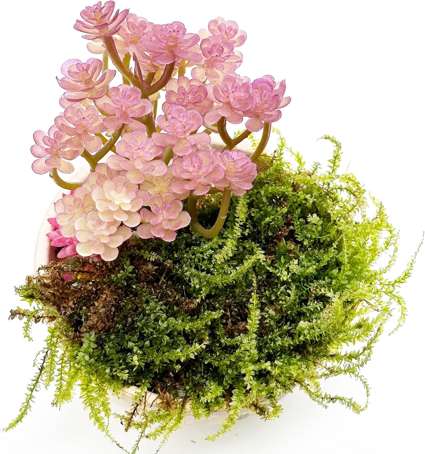 Cayway Artificial Green Moss for Plant Crafts