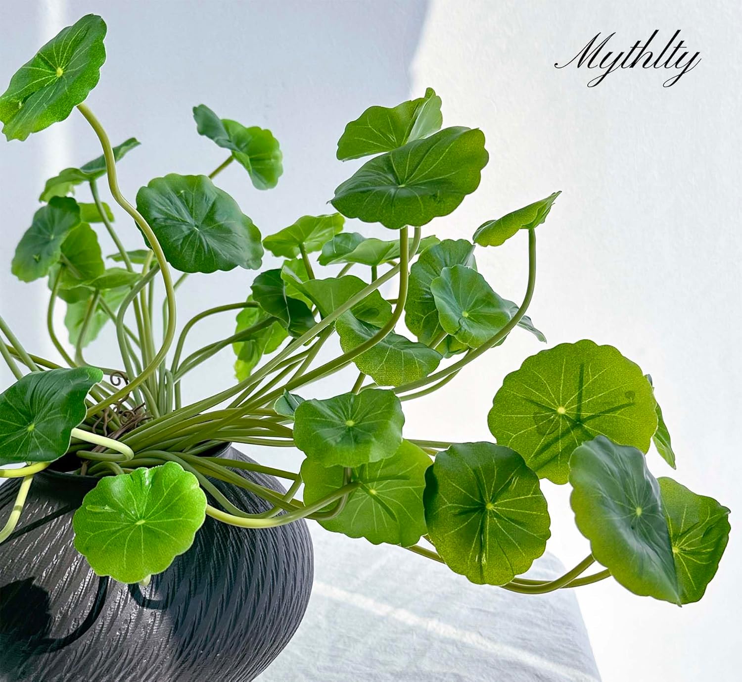 3pcs Small Fake Lotus Plants with Roots and Leaves for Home Office Table Decor