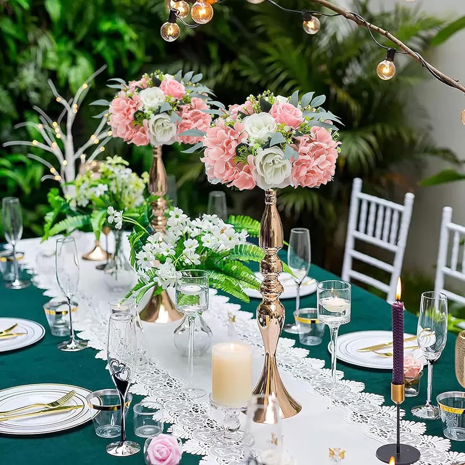 Artificial Flower Balls for Wedding Centerpieces