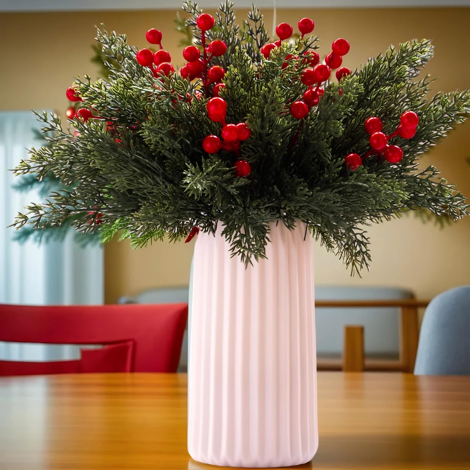 Norfolk Pine Picks Artificial Greenery for Christmas Decor