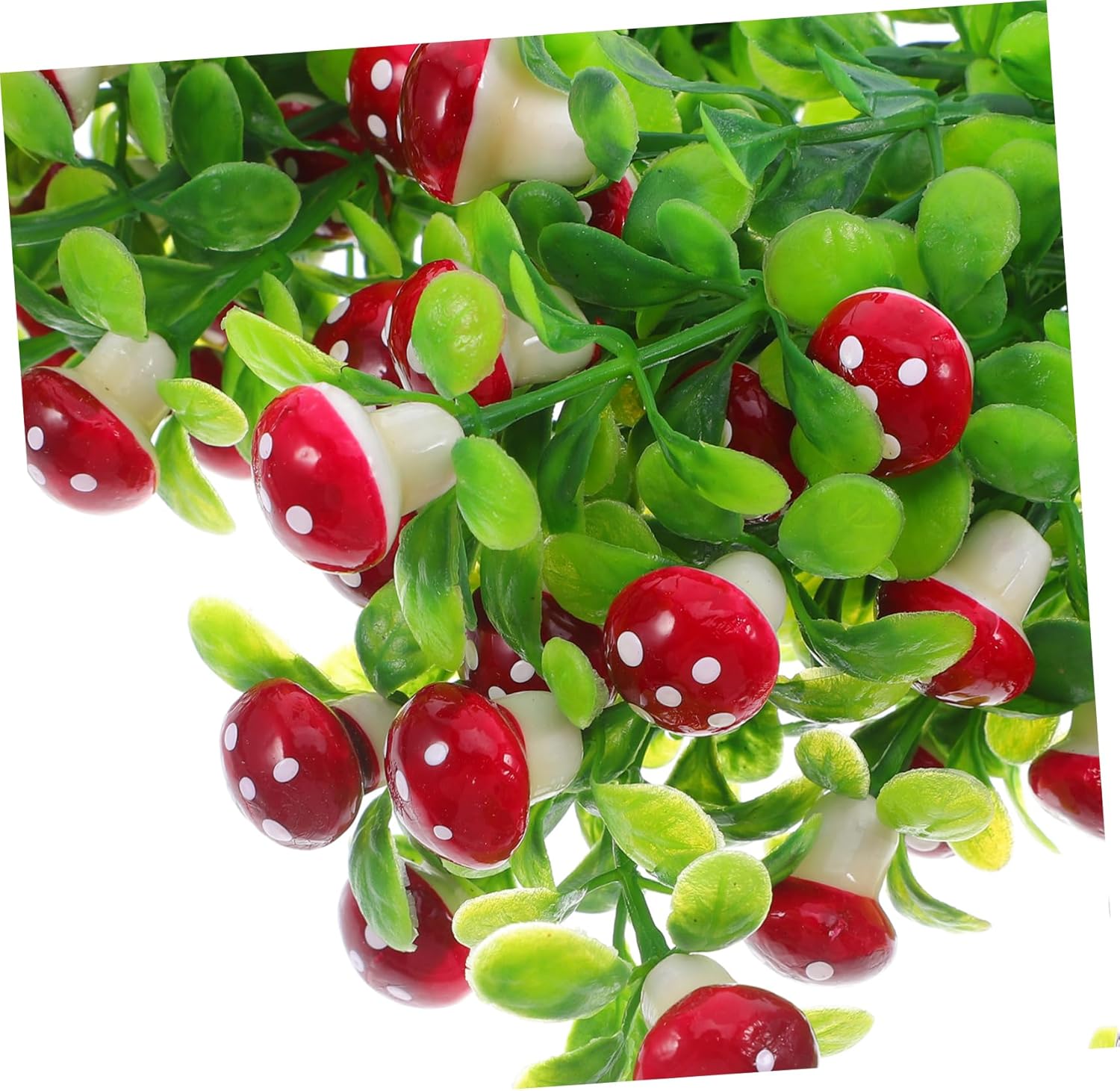 3pcs Realistic Faux Mushroom Branches for Home Decor