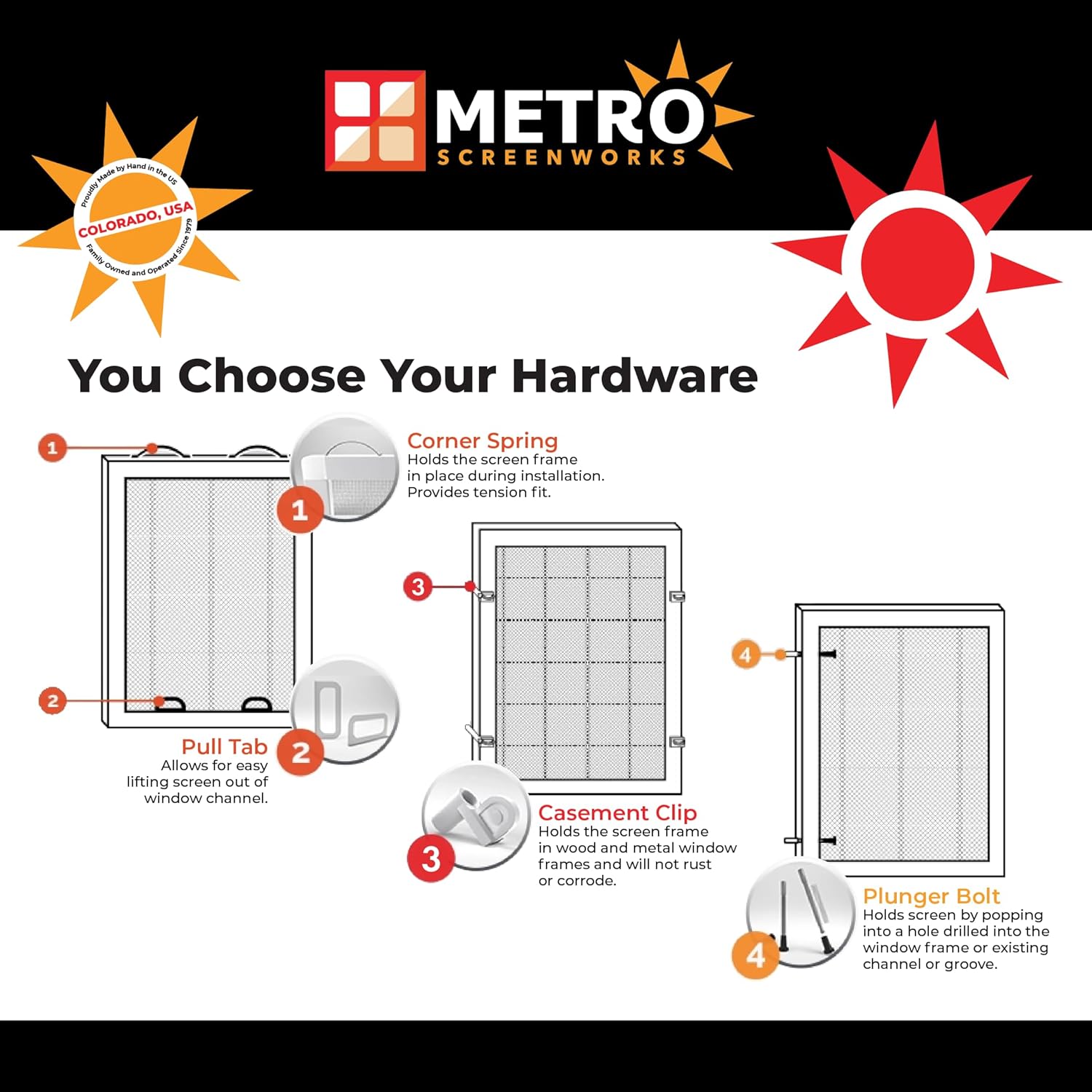 Metro Screenworks Custom Vinyl Draft Blocker for Windows