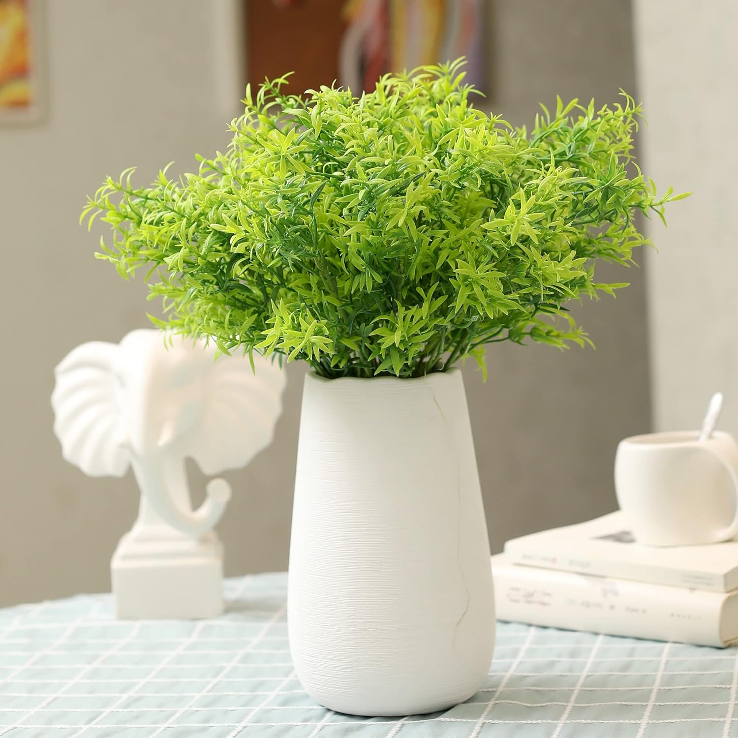 Grand Verde Asparagus Artificial Plants Set of 10