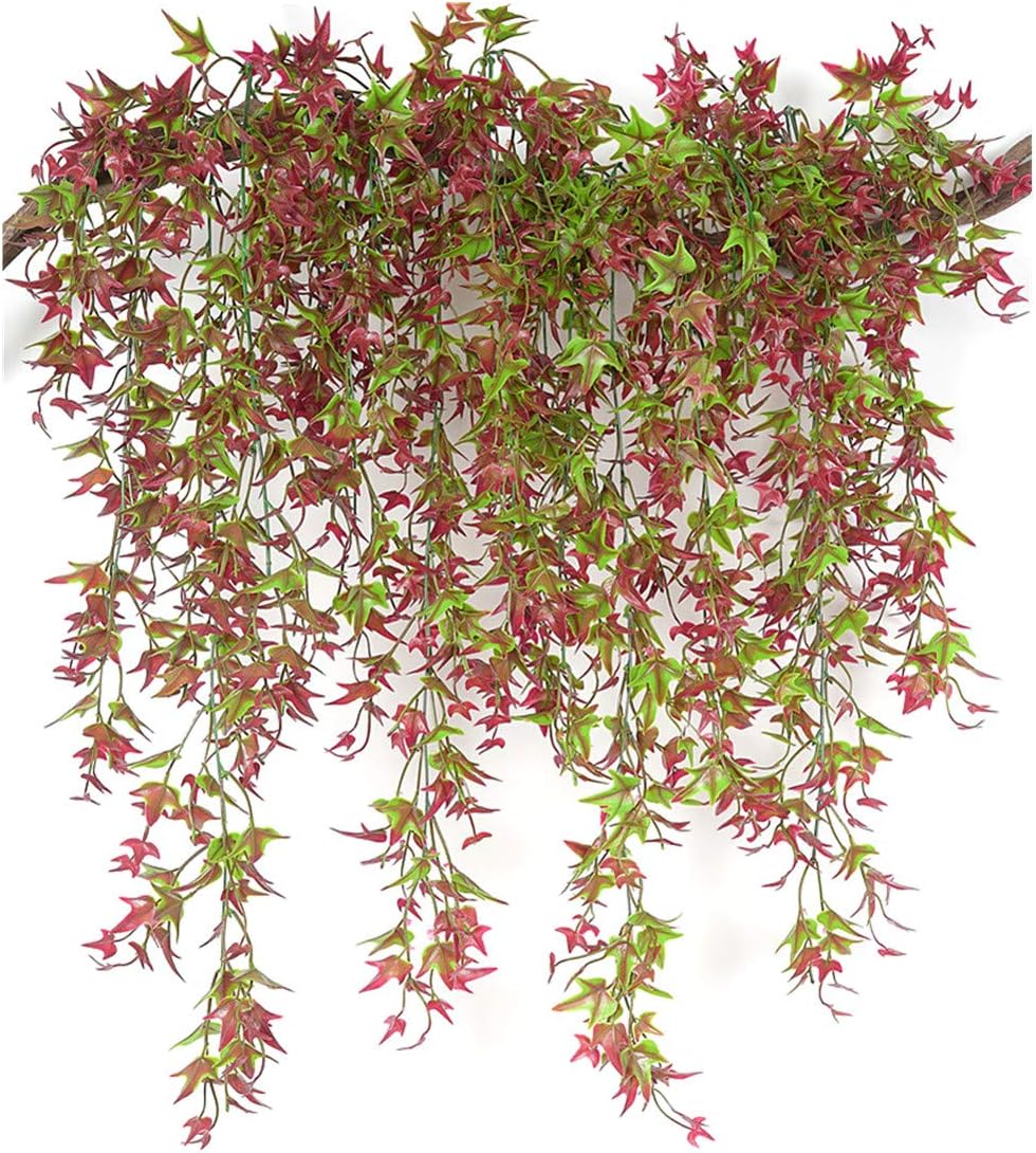 PASYOU Artificial Vine Garland 4 Pack UV Resistant Indoor Outdoor Decor