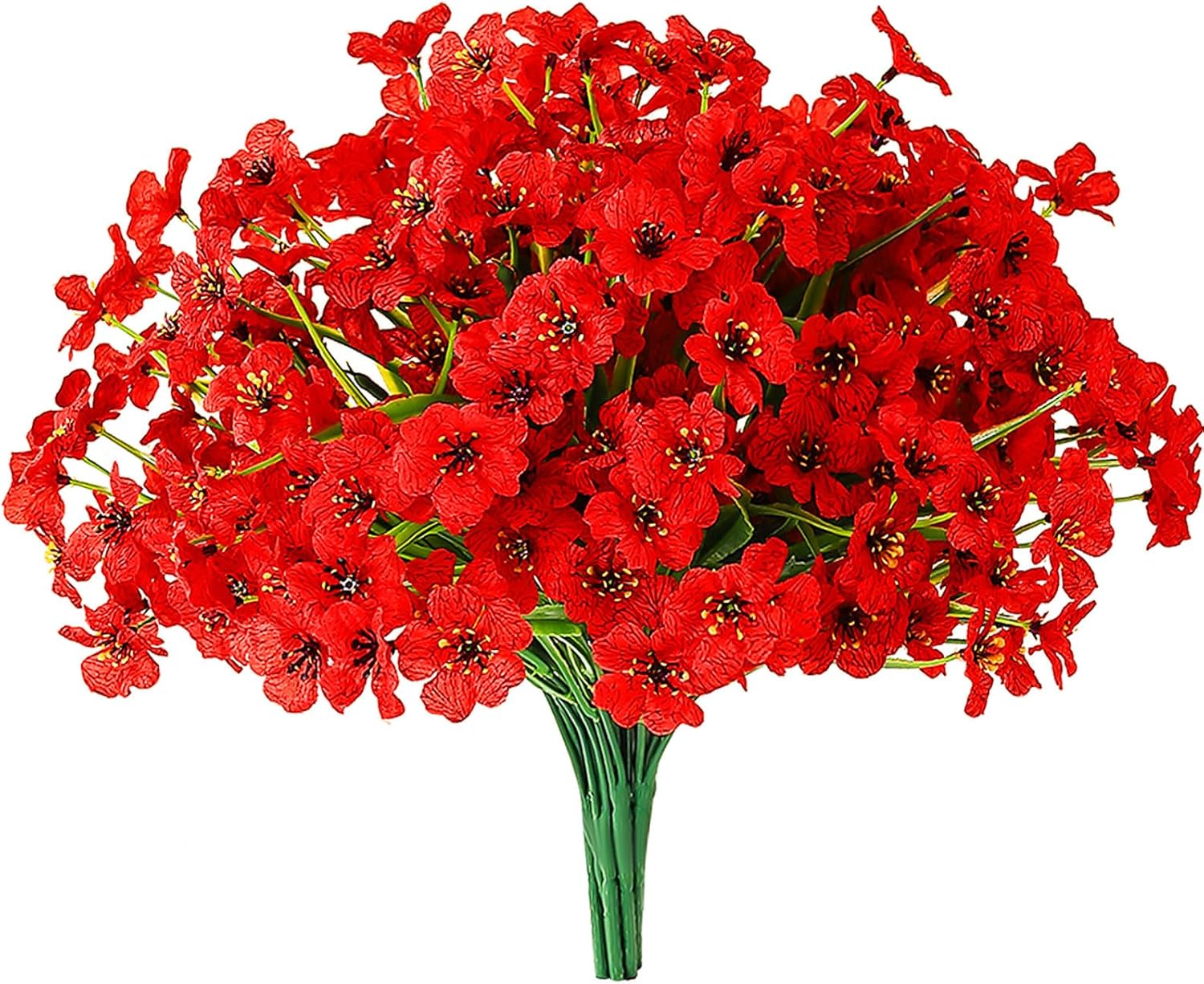 Yimingjin 12 Bundle Artificial Daffodils UV Resistant Outdoor Decor
