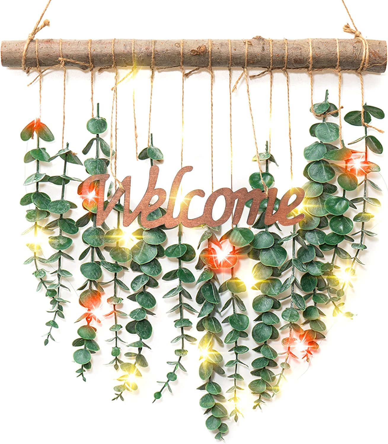 Artificial Eucalyptus Vine Wall Hanging Decor