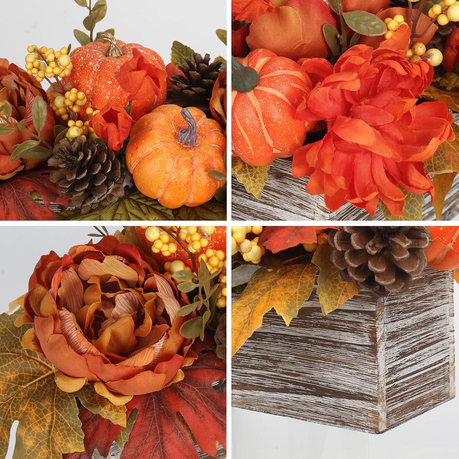 DILATATA Fall Decor Autumn Harvest Centerpiece