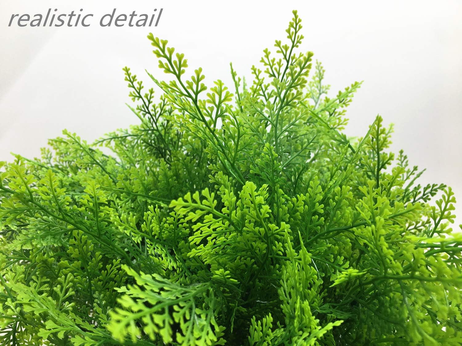 CATTREE Artificial Ferns Shrubs Bushes 4 Pack