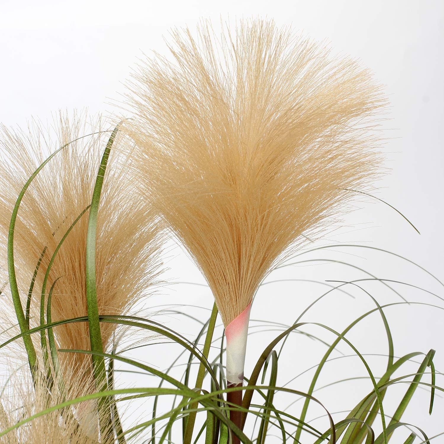 Briful 17 Inch Artificial Potted Plants Faux Onion Grass for Home Office Bedroom Living Room Table Decoration
