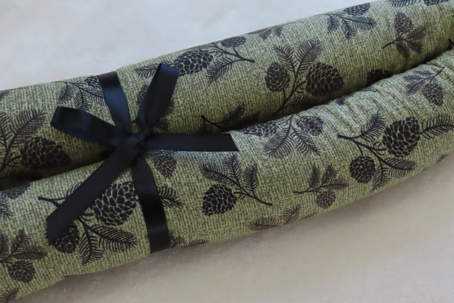 Paines Pinecones Green Branches Draft Stopper