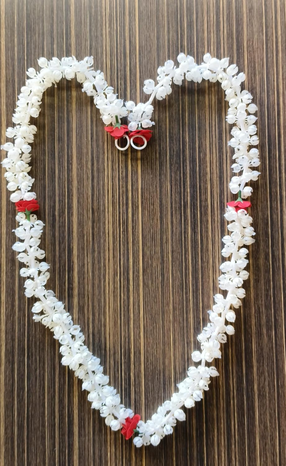 Artificial Jasmine Flowers Garland for Hair Bun and Idol Decor