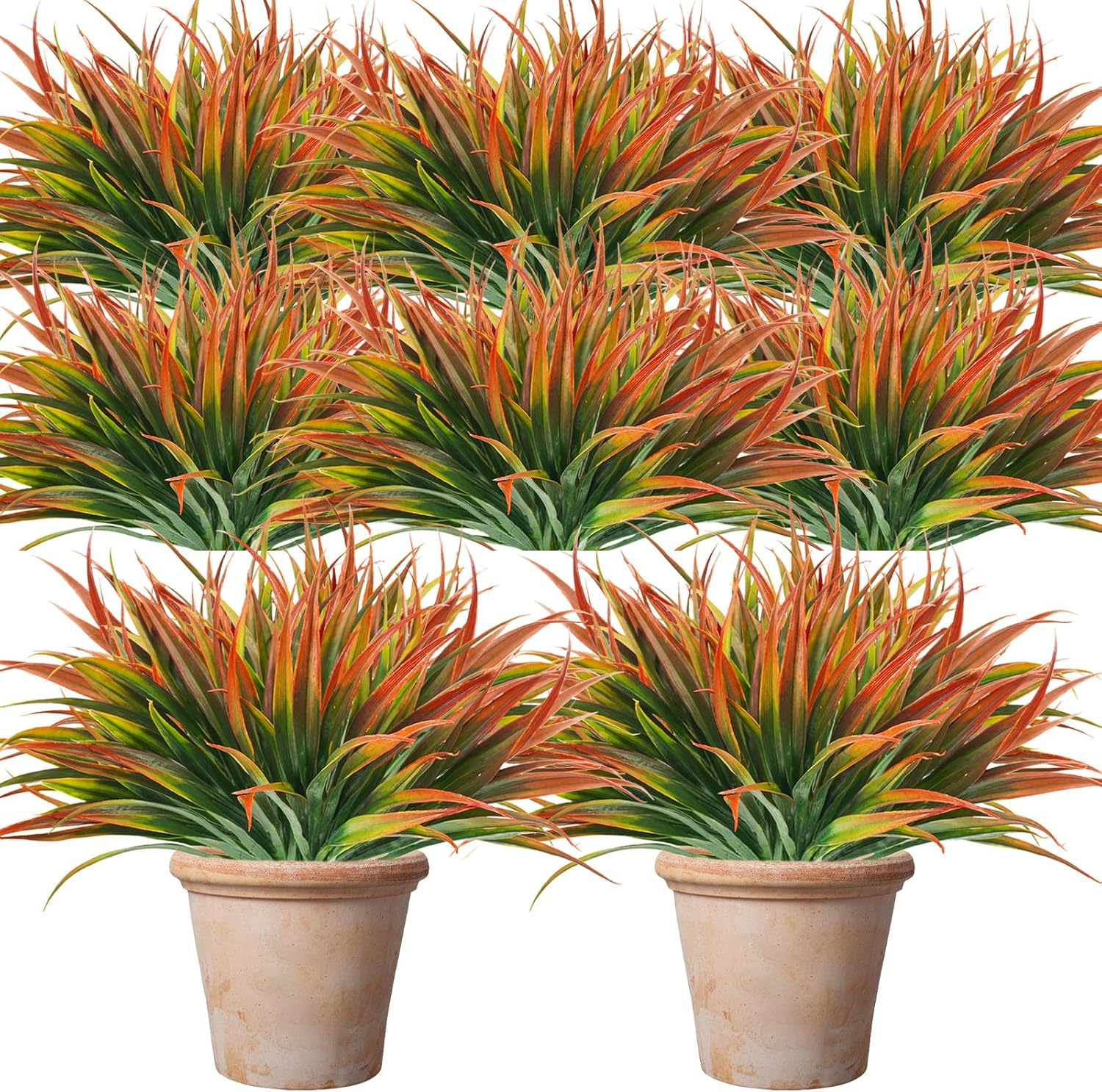 Artificial Grass Set 24 Pcs UV Resistant Outdoor Decor