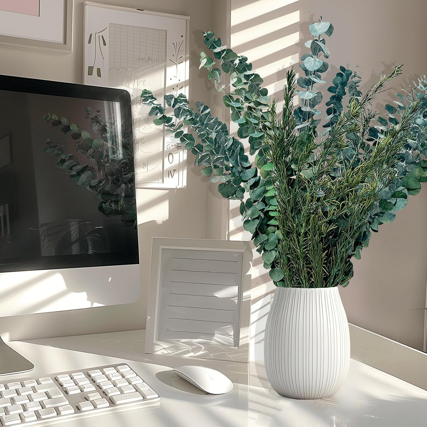 Andekas Dried Eucalyptus Rosemary Set for Shower and Home Decor