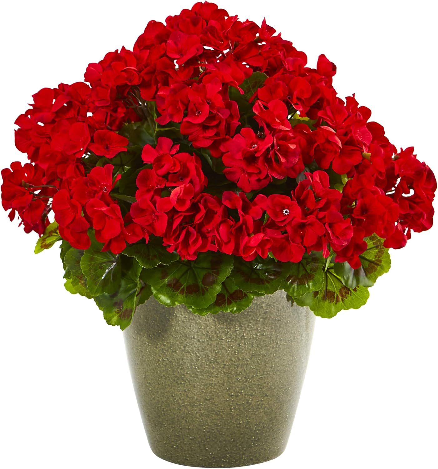 Nearly Natural 17in Geranium Artificial Plant UV Resistant