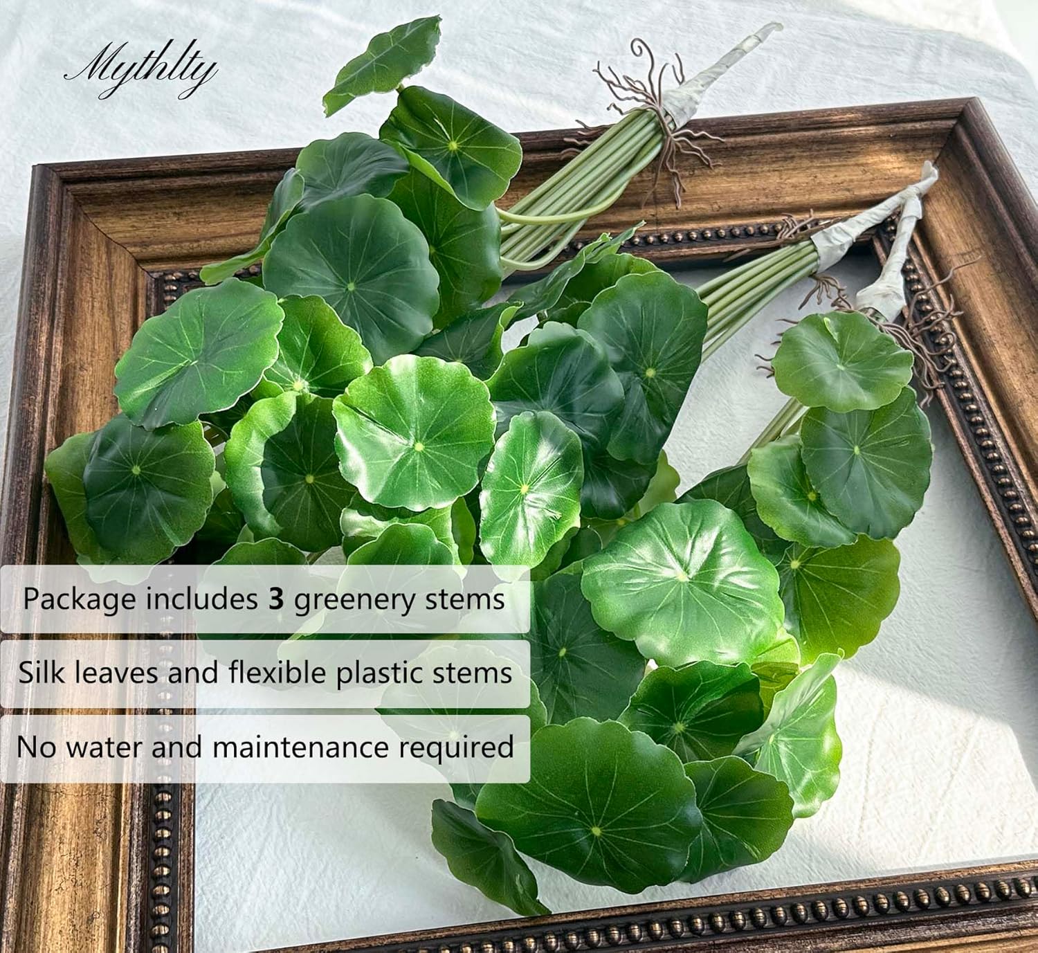 3pcs Small Fake Lotus Plants with Roots and Leaves for Home Office Table Decor