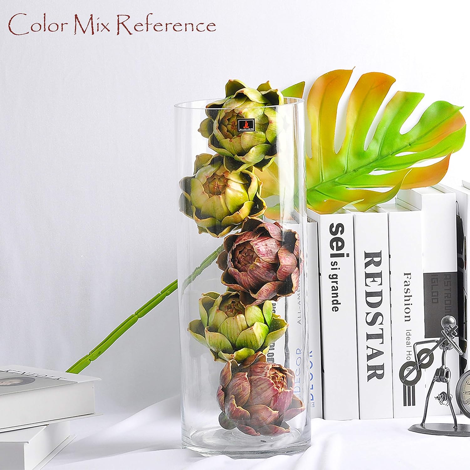 JD Artificial Artichoke Plants for Home Decor