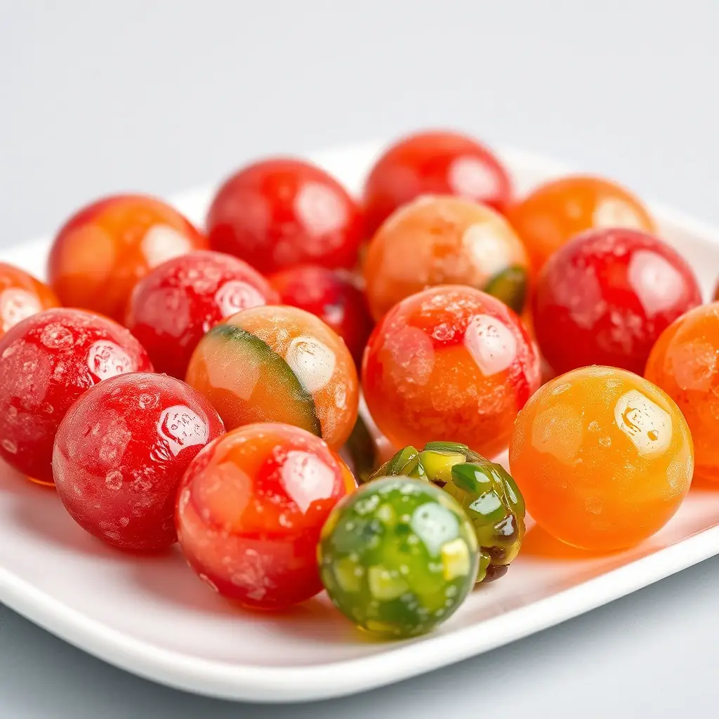 Spherified Fruit Caviar